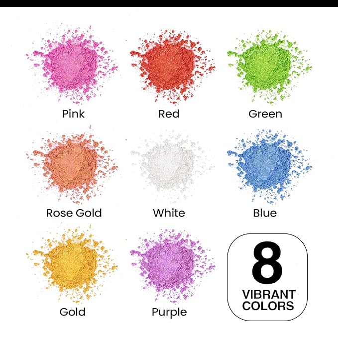 Red Edible Glitter Spray 5g, Shimmer Edible Glitter for Cocktails, Food Grade Luster Dust for Beverages & Cake Decorating, Drinks, Baking, Chocolate