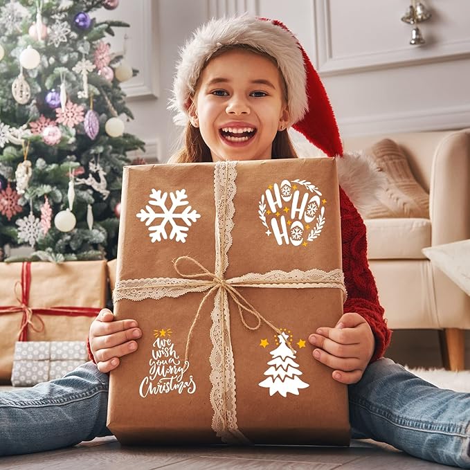 60 Pcs Christmas Stencils for Painting Reusable on Wood 3x3 Inch Plastic Snowflake Christmas Holiday Stencils for Art Craft Painting Spraying Wall Card Paper Gift Home Decor