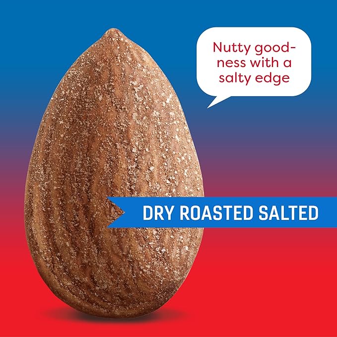 Octonuts Dry Roasted Sea Salt Almonds – 16oz Resealable Bag - Healthy Snack for Adults and Kids - Plant Protein with Fiber, Calcium & Iron - Low Carb, Low Calorie - Non-GMO, Gluten Free Snacks