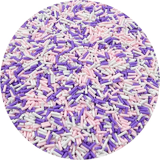 150g Fake Sprinkles Resin Sprinkles Clay Sprinkles Fake Candy Sprinkles Polymer Sprinkles Polymer Clay Slices for Resin Nail Slime Scrapbook DIY Art Crafts Making(253-mixed Color 5)