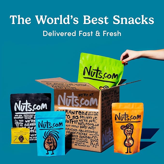 Nuts.com – Mixed Nuts in Shell – 2 Lb Bag, Healthy Snack Sampler, Includes Premium Walnuts, Almonds, Hazelnuts, Pecans & Brazil Nuts – Good Source of Protein, Fiber & Omega-3
