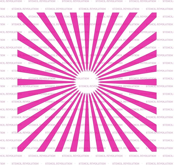 Sunbeam Cookie Stencil - Cookie Stencil, Cake Stencil, Sunbeam, Confection Stencil, Cookie Stencils