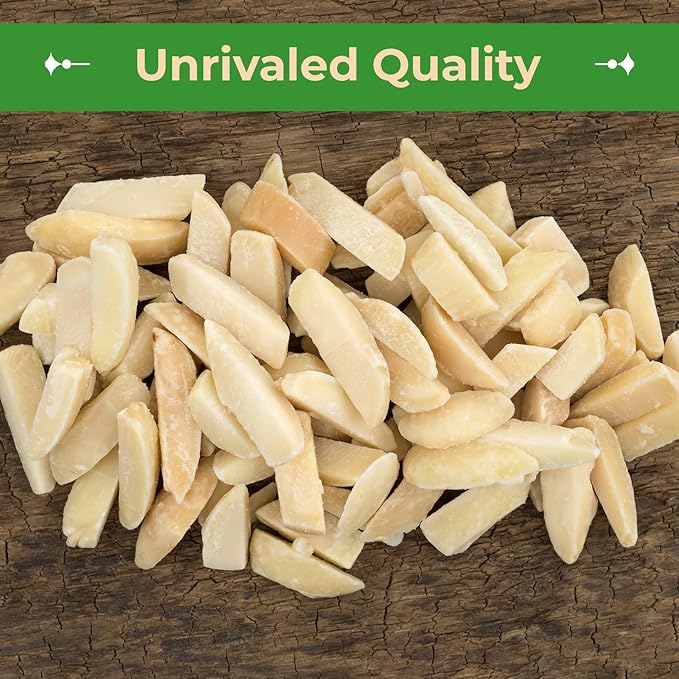 Sincerely Nuts – Raw Blanched Slivered Almonds | 3 Lb. Bag | Delicious Guilt Free Snack | Low Calorie, Vegan, Gluten Free | Gourmet Kosher Food | Source of Fiber, Protein, Vitamins and Minerals