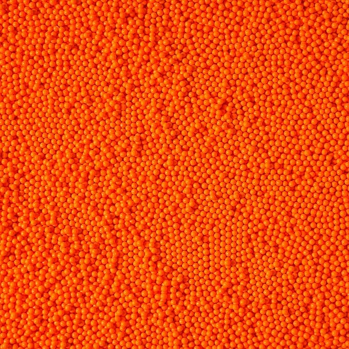 Edible Orange Sprinkles, Nonpareil Sprinkle, Orange Sprinkles for Cupcakes, Cakes, Cookies, Macarons, Ice Cream, Perfect for Halloween, Fall, Thanksgiving Day(120g/4.23oz)
