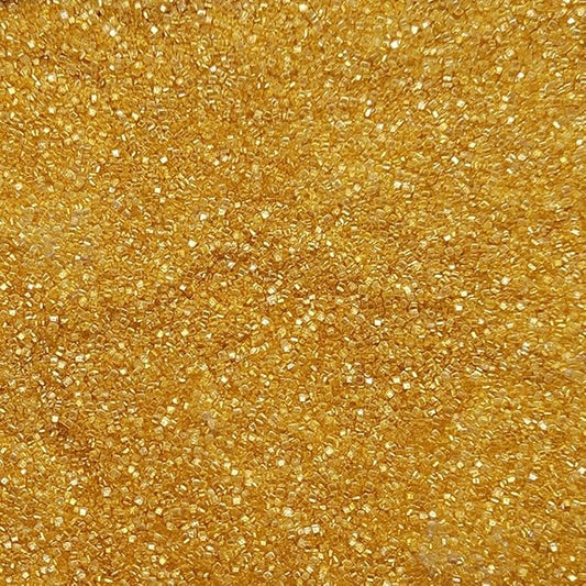 Homankit Sanding Sugar, Gold Edible Sugar Crystals, Sugar Sprinkles Mix for Celebration Cakes, Cupcakes, Baking, Cookies Decorating, 3.2 OZ