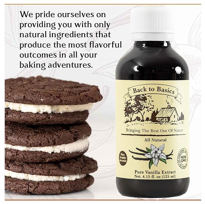 Back to Basics Vanilla (4.25 Oz (125ml) (Pack of 1), Dark)