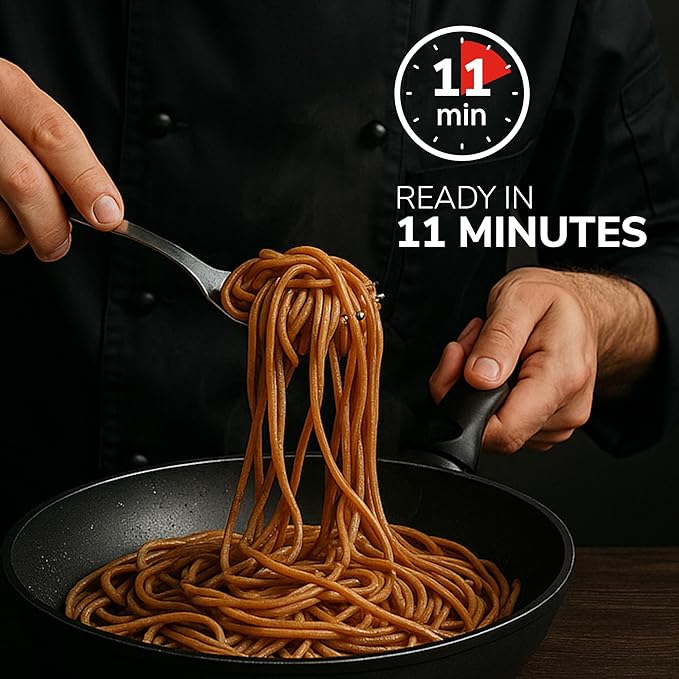 Garofalo - High Protein Spaghetti Pasta | Premium Durum Wheat Semolina with 19g Protein & 12g Fiber | Italian Made, Bronze-Drawn, PGI Certified (16 oz, 4-Pack)