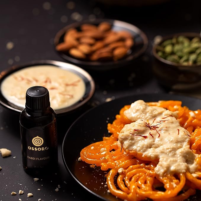 Ossoro Rabdi Essence for Baking and Flavoring Premium 1 Fl Oz Flavors Perfect for Cooking, Dessert Crafting, Candy Making