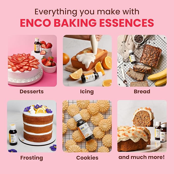 ENCO Baking Essence 2.02 fl.oz (Strawberry)