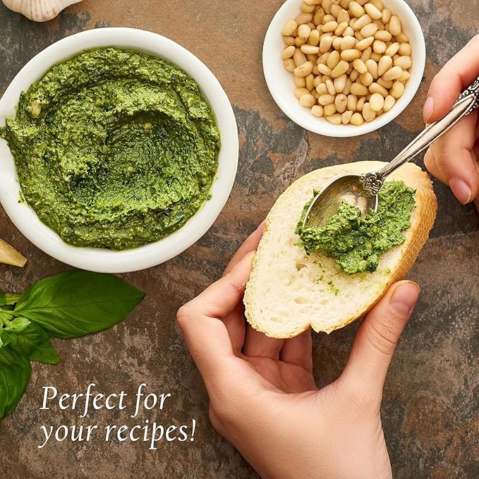 Raw Pine Nuts 4 Pounds | Whole Natural Unsalted Pignolias | Healthy Protein Snack | Great for Cooking, Baking, Salads, Pesto Sauce, Roasting | Vegan, Keto Snack, Gluten Free, Compare to Organic Pine Nut | Jaybee's