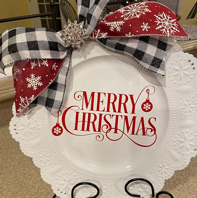 Christmas Stencils for Crafts Reusable Merry Christmas Stencil Xmas Holiday Stencils for Painting on Wood Doormats Fabrics