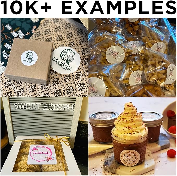 100-500 Custom Stickers Personalized Business Labels Decals, 1.5"-10" Customized Your Own Waterproof Vinyl Stickers with Any Design Logo Image Photo Text Name Address QR Code