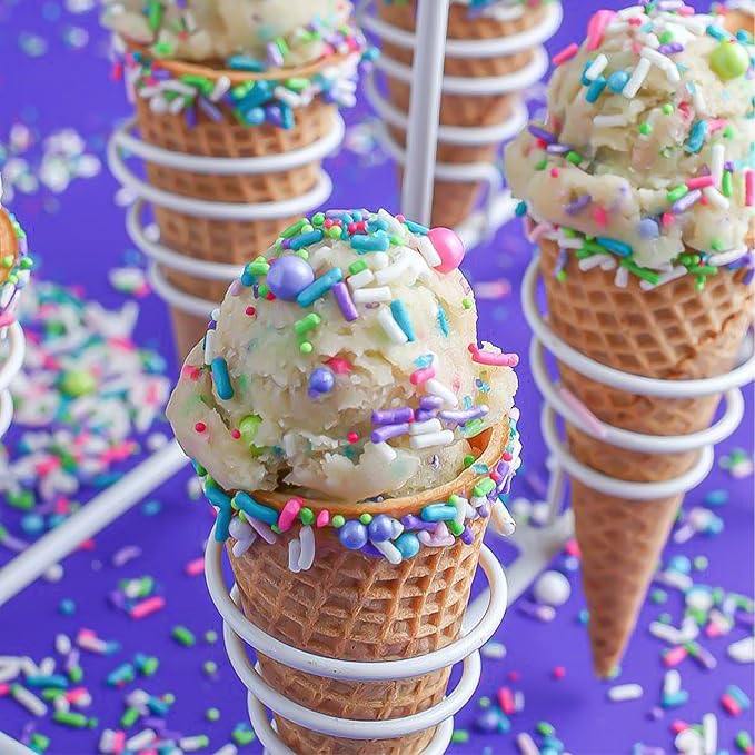 Edible Rainbow Sugar Sprinkles Rainbow Pearl Sprinkle Baking Decorations 7mm 130g/4.58 Oz White Sugar Pearls for Cake Decorating Edible Ball Candy Pearls Ice Cream Toppings Wedding Chirstmas Supplies