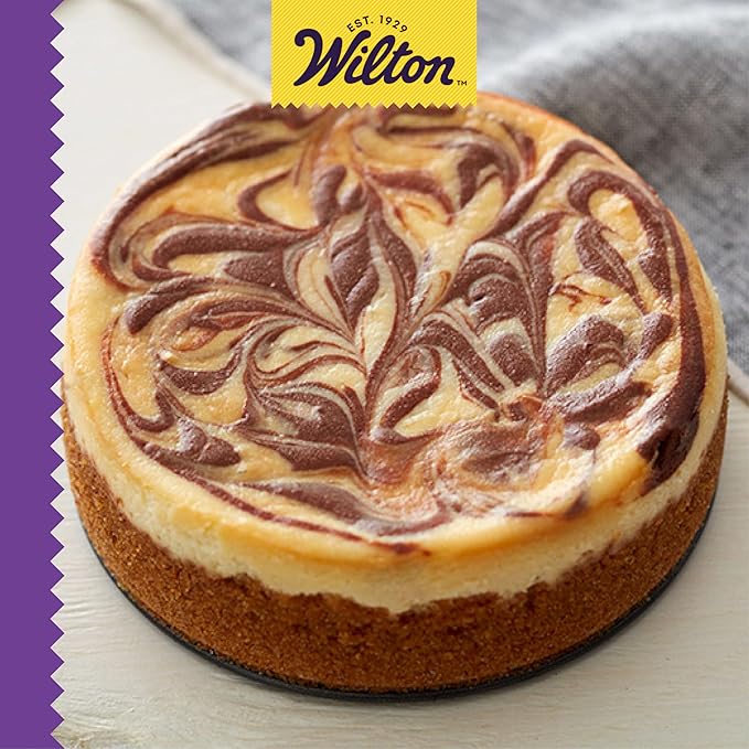 Wilton Platinum Non-Stick 9 Inch Springform Cheesecake Pan, Stainless Steel Bakeware, Made Without PFAS, Packaging May Vary