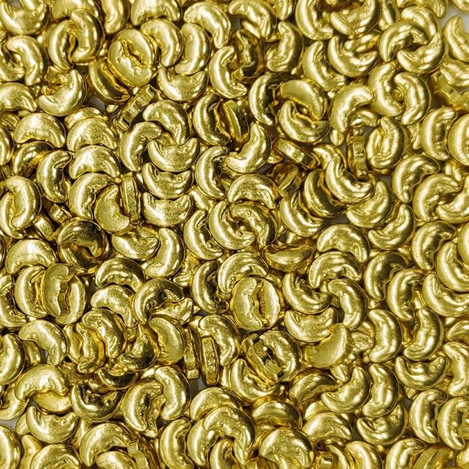 Super Gold Moon Sprinkles Edible Moon Cake Decorating Cake Decorations Cupcake Toppers Cookie Decorating Perfect for Cakes, Cupcakes, Desserts Toppings 3OZ