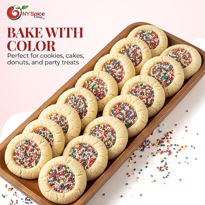 NY Spice Shop Rainbow Nonpareils 5 Pound