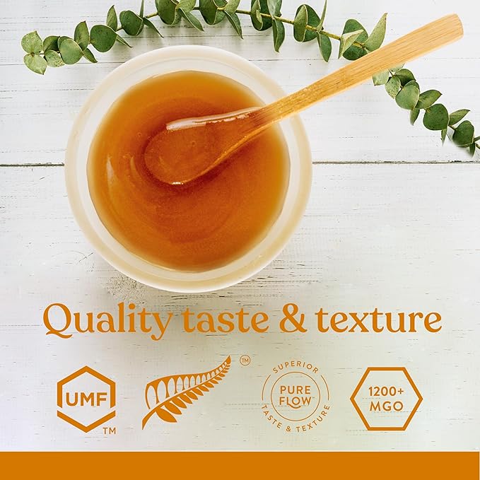 Manuka Honey UMF 25+ (MGO 1197+) 100% Pure New Zealand, Certified Ultra Premium Raw, 8.8 Oz (250g)