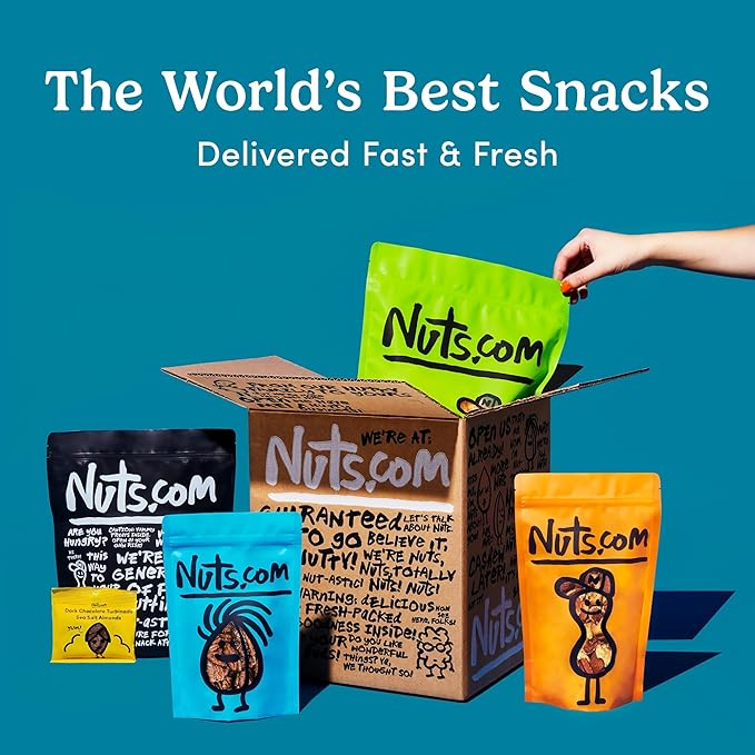 Nuts.com – Mixed Nuts in Shell – 5 Lb Bag, Healthy Snack Sampler, Includes Premium Walnuts, Almonds, Hazelnuts, Pecans & Brazil Nuts – Good Source of Protein, Fiber & Omega-3
