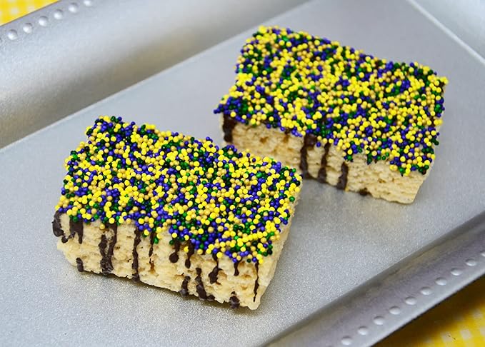 Mystic Sprinkles 4 Cell Sprinkle Assortments (Mardi Gras, Midi)