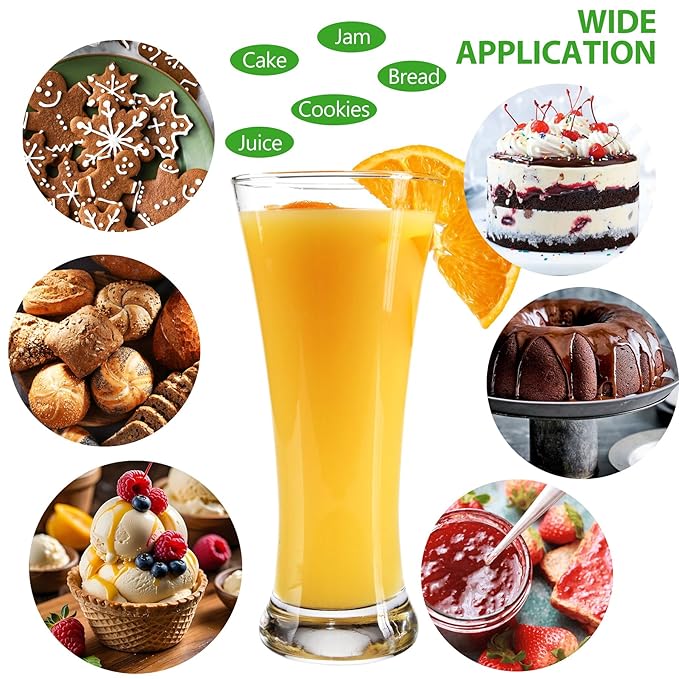 9oz CMC Powder, 100% Pure CMC Powder for Fondant, Food Grade CMC Powder Thickener, Ice Cream Stabilizer, Tylose Powder for Cake, Ice Cream, Frozen Foods, Candy, Yogurt, Gum Paste