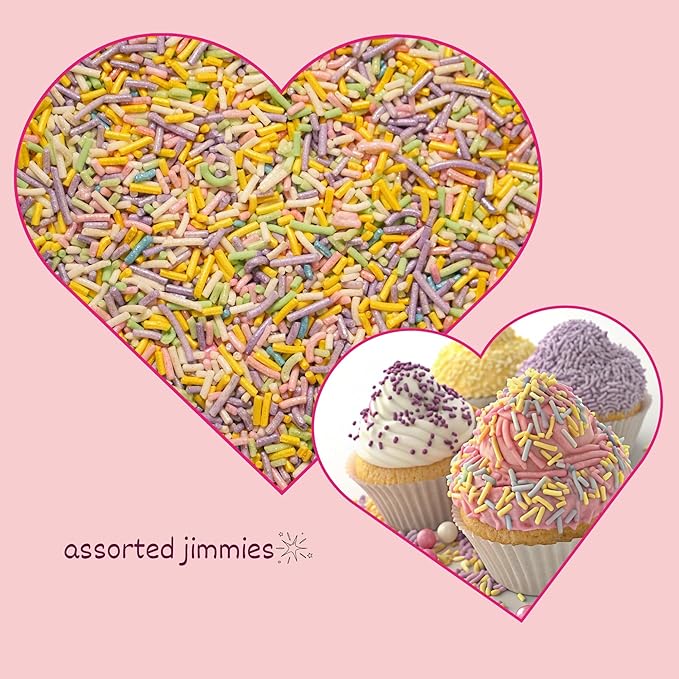 Confect Rainbow Sprinkles | Prism Party Custom Jimmies Blend | Multicolor Edible Toppings for Cake & Baking Decoration | Vegan, Gluten-Free, Nut-Free, Dairy-Free, Palm Oil-Free – 4.2 Oz