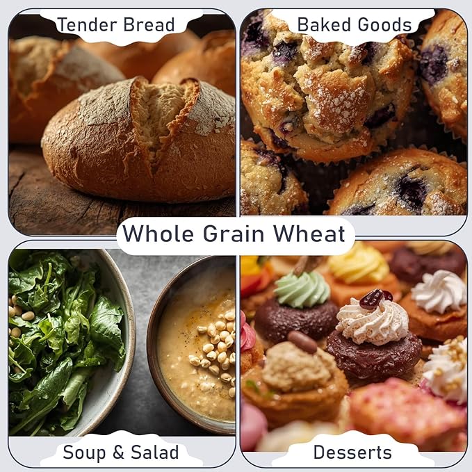 Great River Milling Organic Soft White Winter Wheat | Whole Grain Wheat Berries for Baking & Milling | USDA Organic, Non-GMO, Kosher | Ideal for Pastries, Tender Breads, Desserts, Soup & Salad | 5 Lb