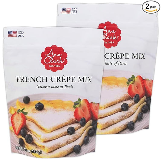 Ann Clark Traditional French Crêpe Mix, 16 oz. (2 Pack)