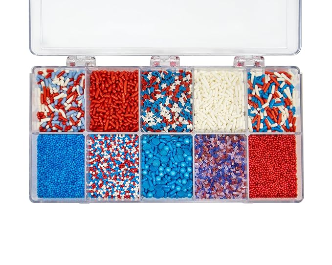 Mystic Sprinkles Sprinkle Decorating Kits (Patriotic Pride)
