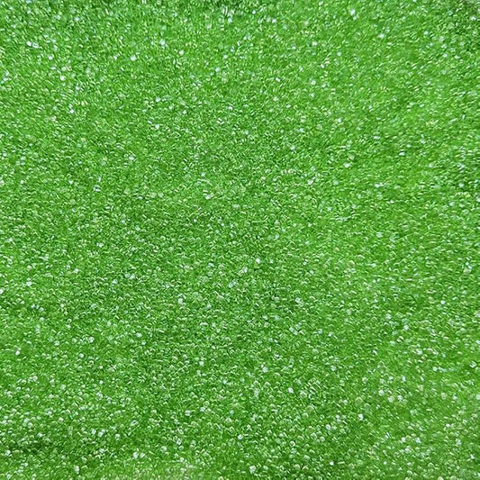 Homankit Sanding Sugar, Green Edible Sugar Crystals, Sugar Sprinkles Mix for Celebration Cakes, Cupcakes, Baking, Cookies Decorating, 3.2 OZ