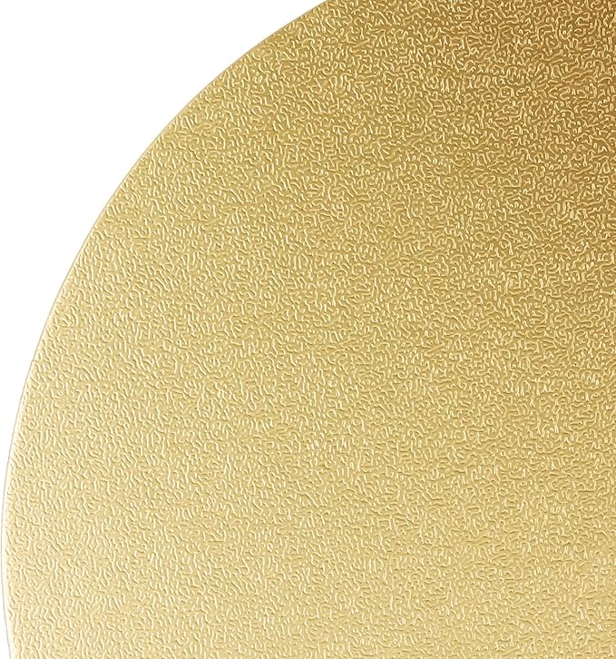 LEXININ 40 Pack Gold Cake Boards, 10 Inch Round Cardboard Circle Base for Baking Wedding Birthday Cake Decorating