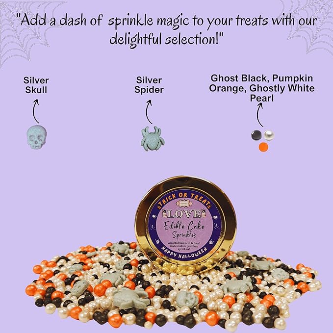 Confect Hallloween Sprinkles Box- 2 Oz (HLWN BOX-15)