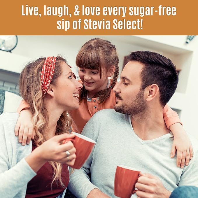 Stevia Select Maple Flavored Liquid Stevia – Zero Calorie Coffee, Tea, Drink & Baking Sweetener, All-Natural, No Erythritol, Keto-Friendly Sugar Alternative, 300 Servings – 2 Oz (1 Pack)