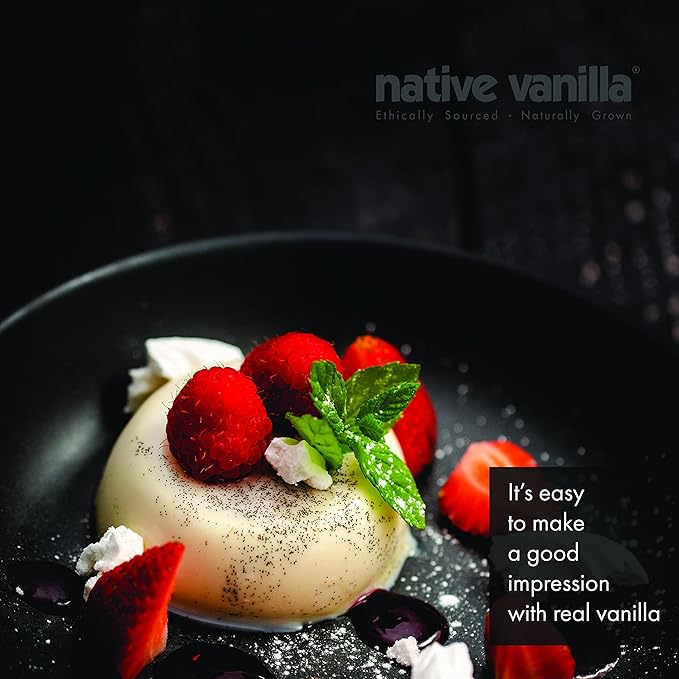 Native Vanilla - Organic Pure Vanilla Extract - 4 Fl Oz - Perfect for Cooking and Baking, and Dessert Crafting