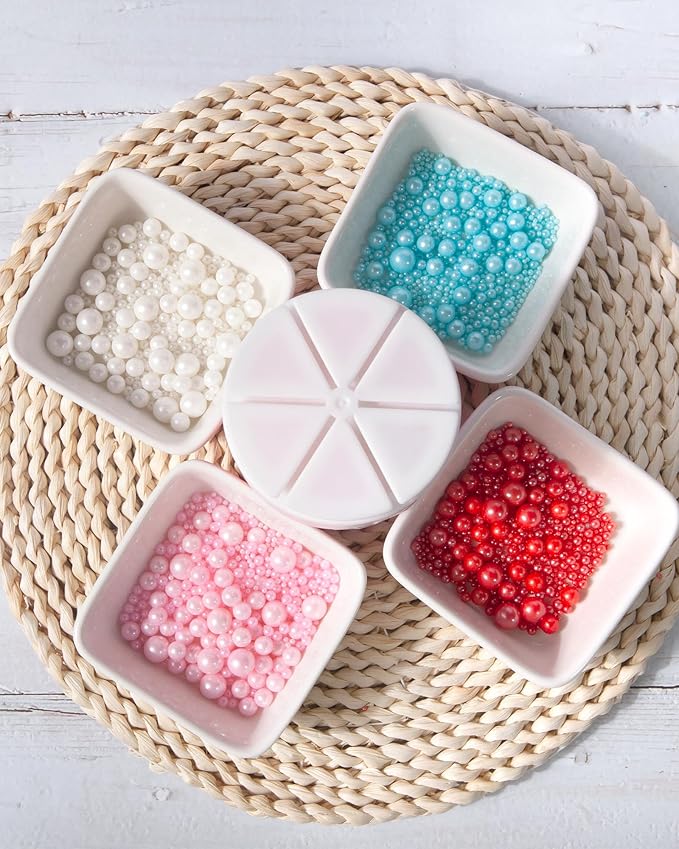Easter Sprinkles for Baking Edible Sugar Confetti, Nonpareils & Sugar Pearls - Easter Cake Decorations, Cookies, Cupcakes, Dessert Toppings (Spring Pastel Colors)