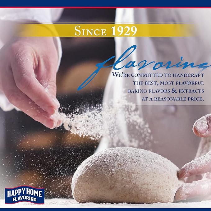 Happy Home Natural Lemon Flavor, Non-Alcoholic, Certified Kosher, 7 oz.