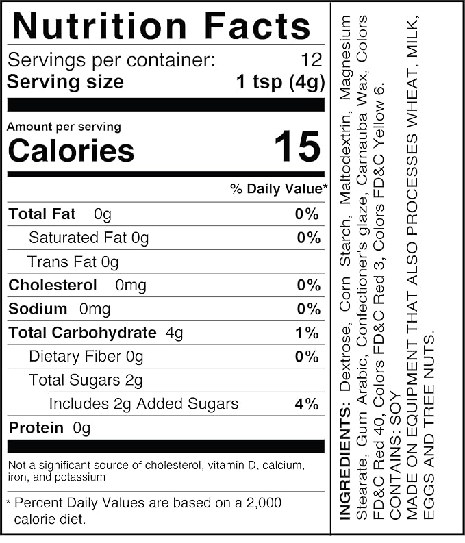 Mystic Sprinkles Halloween Candy Shape Sprinkles (Large Bloody Bones, 2oz Jars)