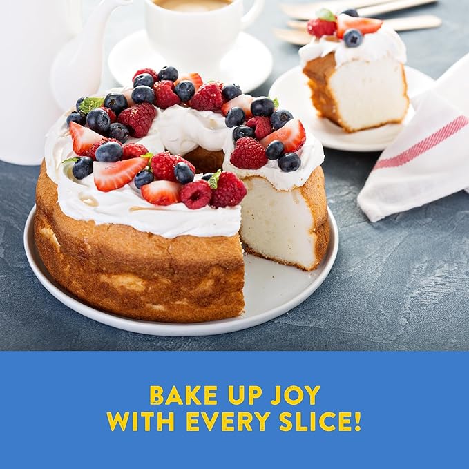 Kinnikinnick - Angel Food Cake Mix - Gluten Free, Allergy Friendly Cake Mix - 15.9 oz. Boxes - 2 Pack