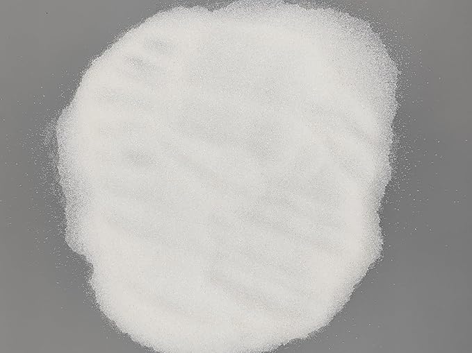Edible 5 Ounce Fine Decorative White Sanding Sugar Sprinkles for Baking, Sparkling Crystals for Cakes, Cookies, Cupcakes, Ice Cream Topping and Rimming Sugar