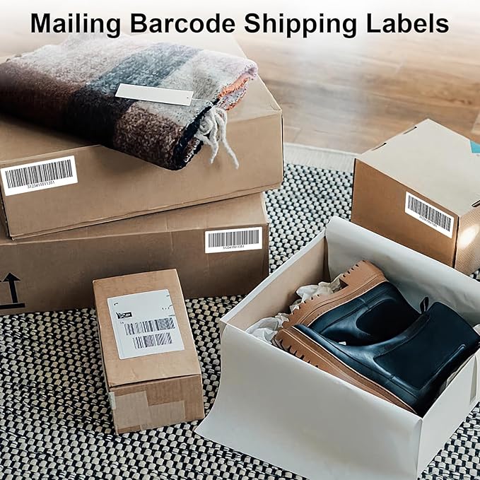 1" X 2-5/8" Address Labels,30 UP Shipping Label for Laser/Inkjet Printers,White Blank Mailing Label,30 Labels per Sheet(2000 Sheets)