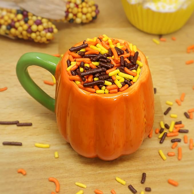 Mystic Sprinkles 4 Cell Sprinkle Assortments (Fabulous Fall, Midi)