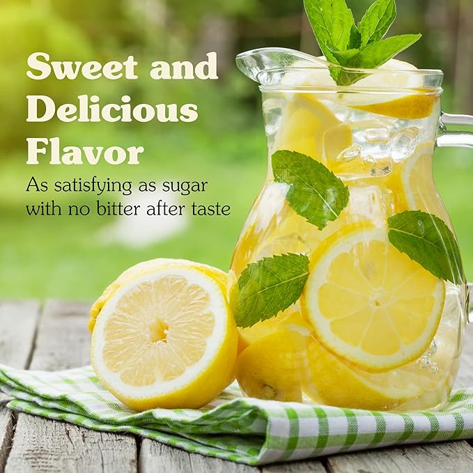 NuNaturals White Stevia Powder Blend, Plant-Based Sugar Substitute, Zero Calorie Sweetener, 5 lbs