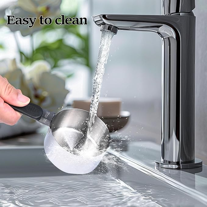3/4 Cup Magnetic Grips Stainless Steel Measuring Cup -1PCS