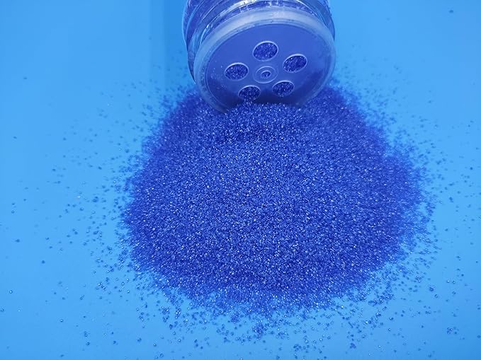 Edible 5 Ounce Fine Decorative RoyalBlue Sanding Sugar Sprinkles for Baking, Sparkling Crystals for Cakes, Cookies, Cupcakes, Ice Cream Topping and Rimming Sugar