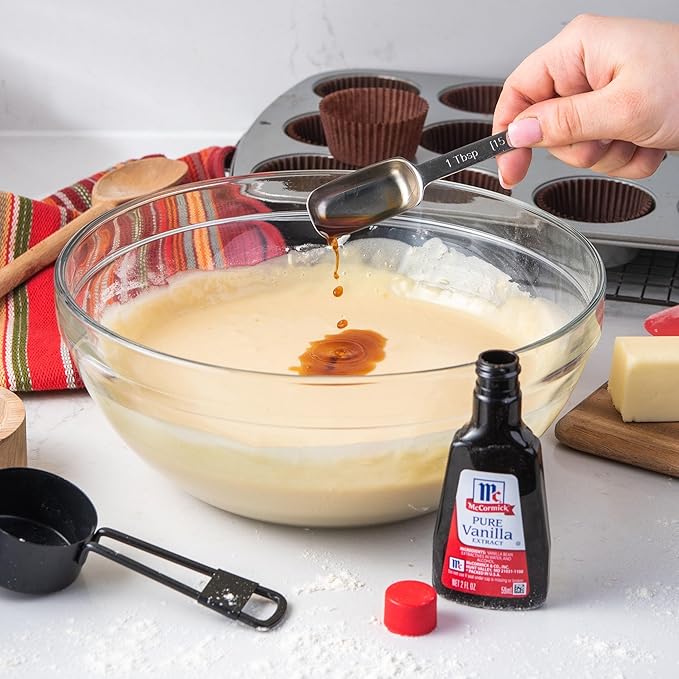 McCormick Vanilla Extract, Pure, No Corn Syrup, Gluten Free, Rich, Sweet Flavor and Aroma for Baking and Savory Dishes, 2 fl oz