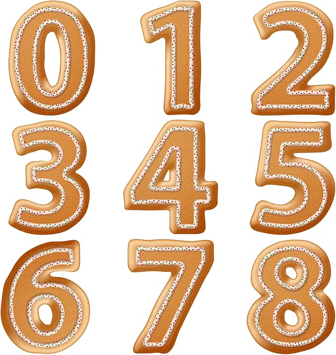 Number Cookie Cutter Set 3 Inch - 9 Pcs Xzhloym Cookie Cutters Shapes - Stainless Steel