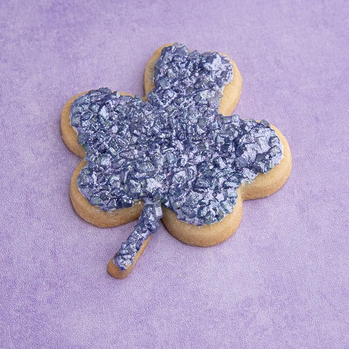 Sweets Indeed, Edible Glitter, Perfect for Drinks, Cocktails, Beverages & Cake Decorating, Dessert Cake Topper, Gift, 4 grams (Purple Edible Glitter)