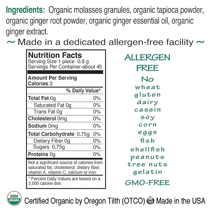 St. Claire's Organic Gourmet Hot Cocoa, (Ginger, 12 Ounce Bag, 20 servings) | Allergen-Free, Vegan, GMO-Free, Gluten-Free | Made in our Allergen-Free facility
