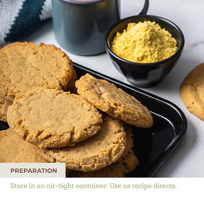 Fresh & Wild | Sweet Corn Powder | Milled Dried Sweet Corn Flour Kernels | Natural Coloring, Flavoring, and Decoration | For Momofuku Milk Bar Corn Cookies | 8 oz | Gourmet, Chef-Inspired Ingredients