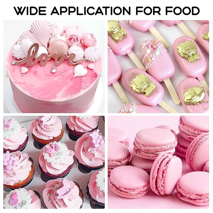 Pink Gel Food Coloring – 4.5 oz Professional Grade Concentrated Food Dye, Gel Based Coloring for Icing, Baking, Cake Decorating & Cookies