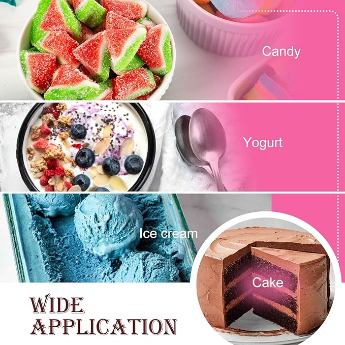 3.5oz Methylcellulose Powder, Pure & Premium Methylcellulose Powder Food Grade, Suitable for Ice Cream Making, Veggie Burger, Cake, Yogurt, Candy, Gum, Baking and More